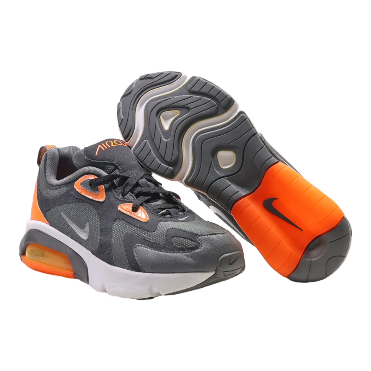 NIKE Sneaker Trainers Grey Synthetic Boys UK 6