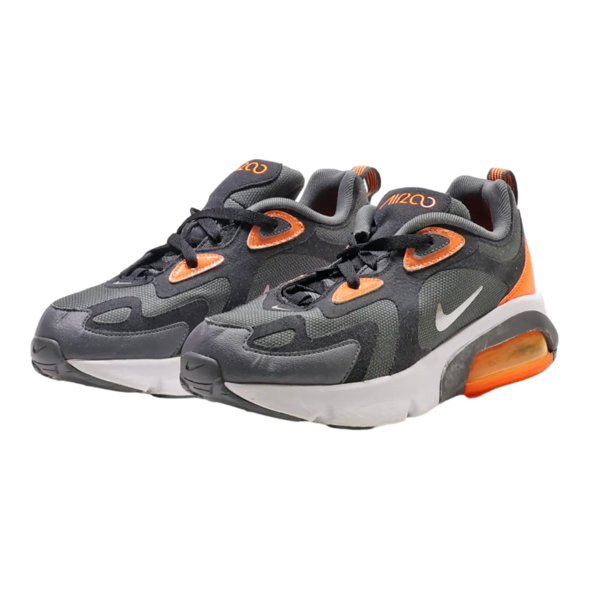 NIKE Sneaker Trainers Grey Synthetic Boys UK 6
