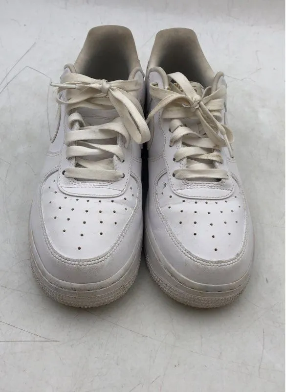 Nike Women's Air Force 1 DD1525-100 White Athletic Shoes - Size 8.5