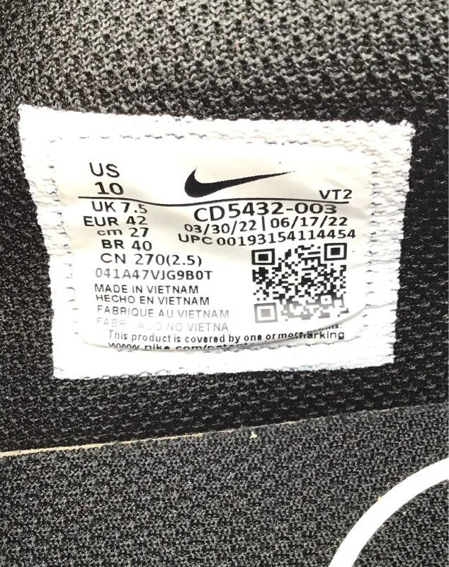 Nike Women's Air Max Excee CD5432-003 Black Athletic Shoes - Size 10