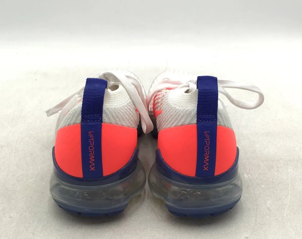 Nike Women's Air Vapormax Flyknit White Running Athletic Shoes - Size 7.5