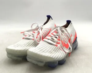 Nike Women's Air Vapormax Flyknit White Running Athletic Shoes - Size 7.5