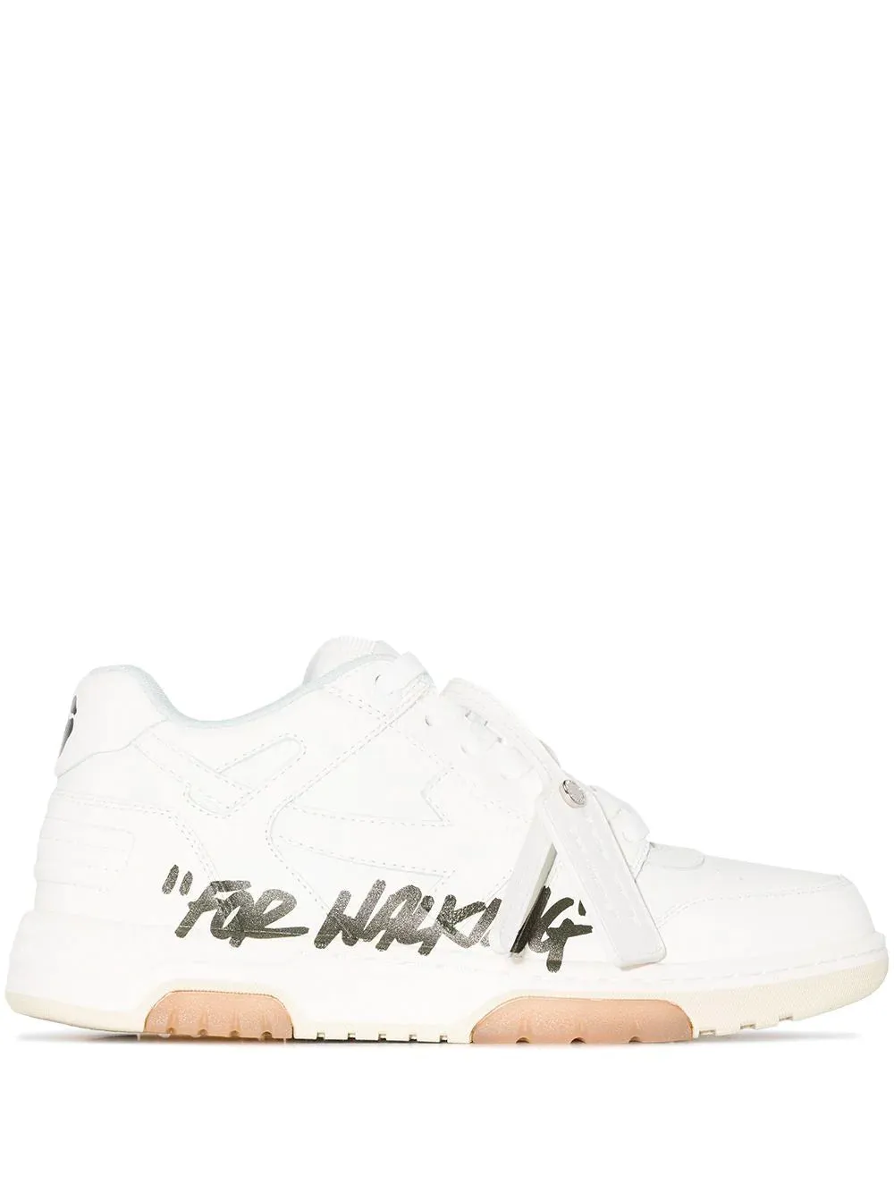 OFF-WHITE WOMEN Out Of Office "For Walking" Sneakers White/Black