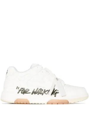 OFF-WHITE WOMEN Out Of Office "For Walking" Sneakers White/Black
