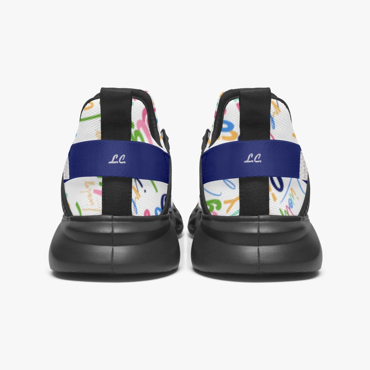 Officially Sexy Lively Collection Navy Mesh Running Shoes With Navy OS