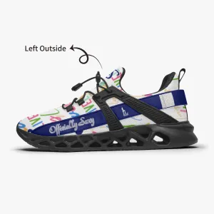 Officially Sexy Lively Collection Navy Mesh Running Shoes With Navy OS