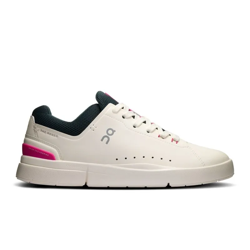 On Women's THE ROGER Advantage 2 - Ivory/Pink