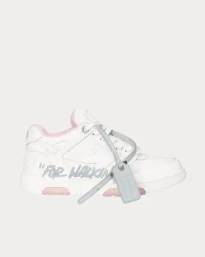 OUT OF OFFICE "OOO" White Grey Low Top Sneakers