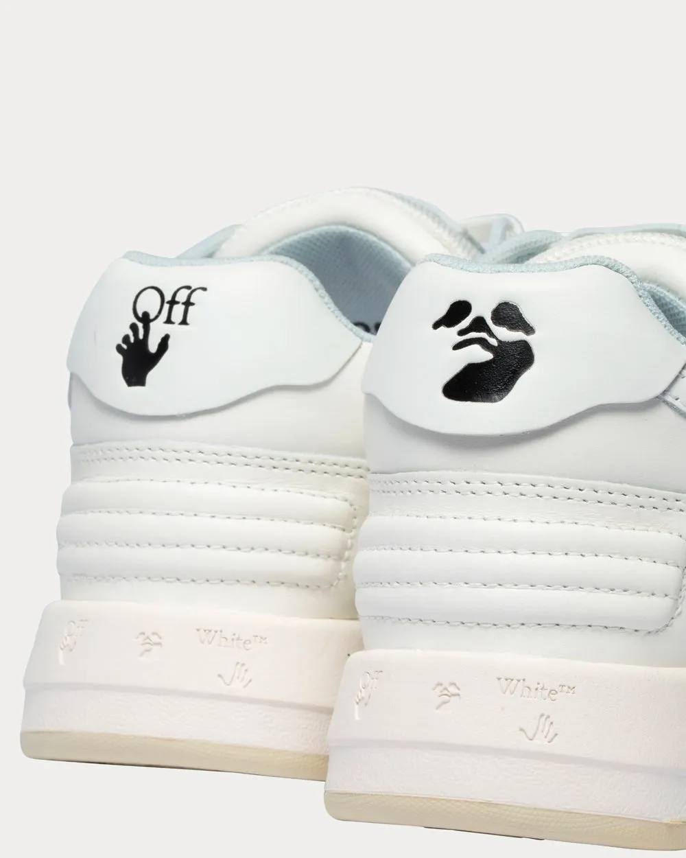 Out Of Office "OOO" White Low Top Sneakers