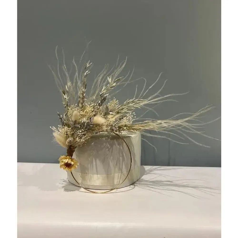 Pampas Silver Cake Hoop