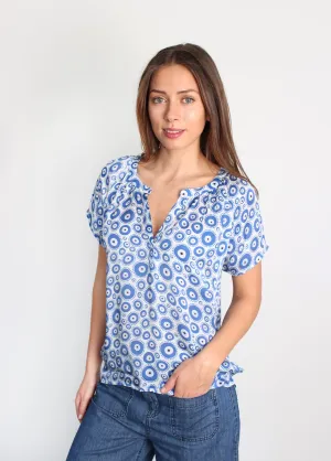 Primrose Park London Jack evil-eye print T-shirt