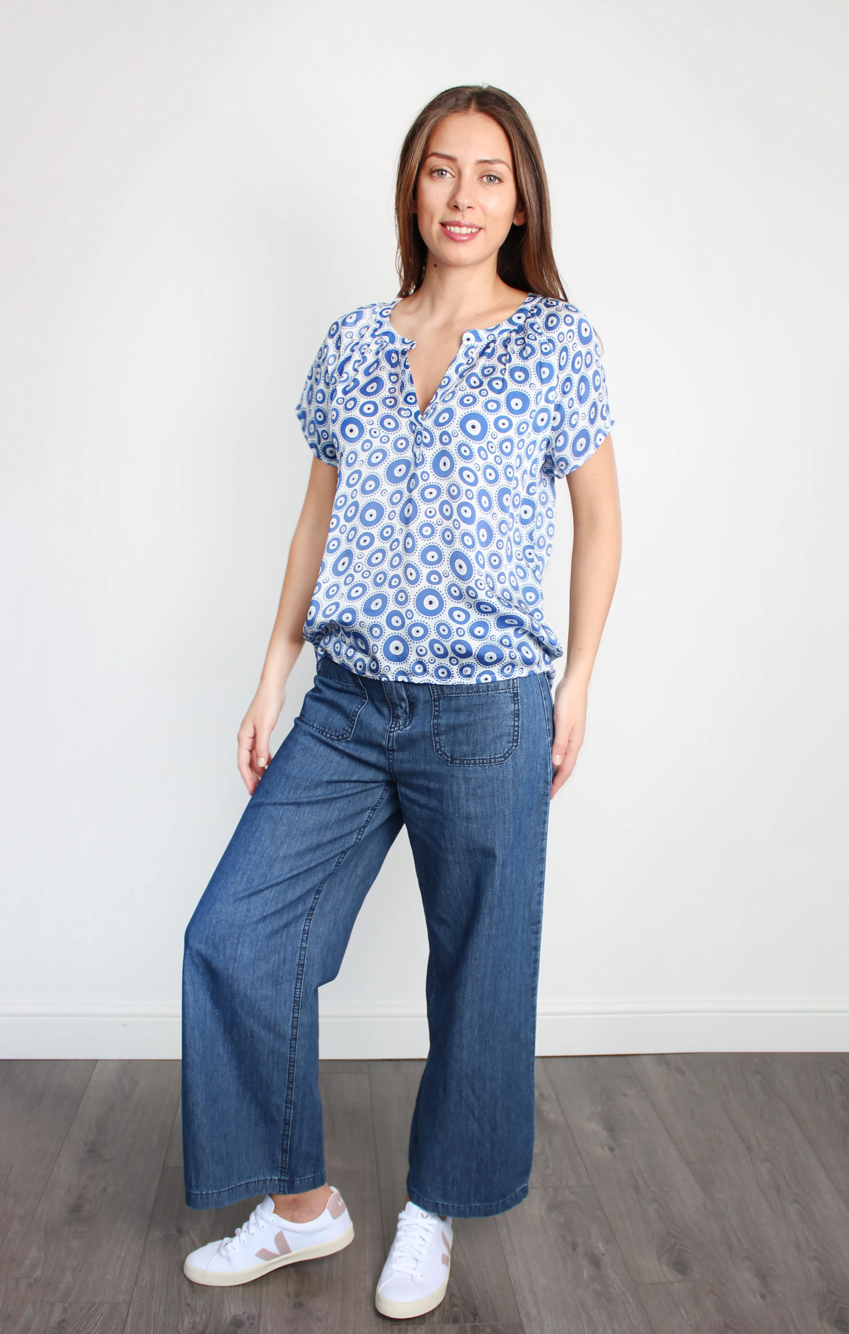 Primrose Park London Jack evil-eye print T-shirt
