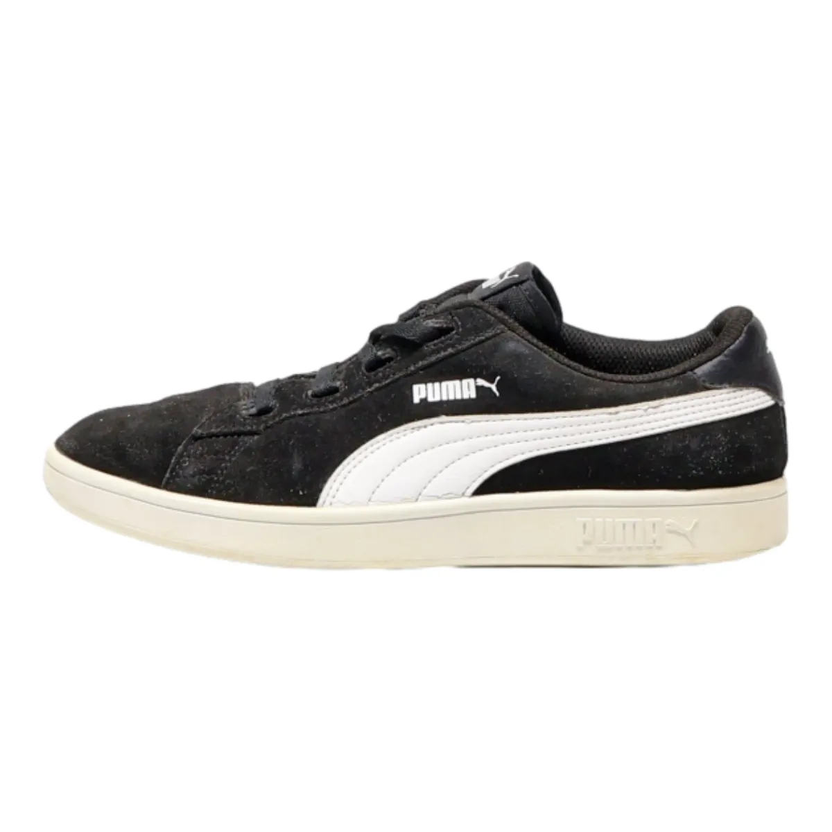 PUMA Low Top Trainers Black Synthetic Mens UK 6