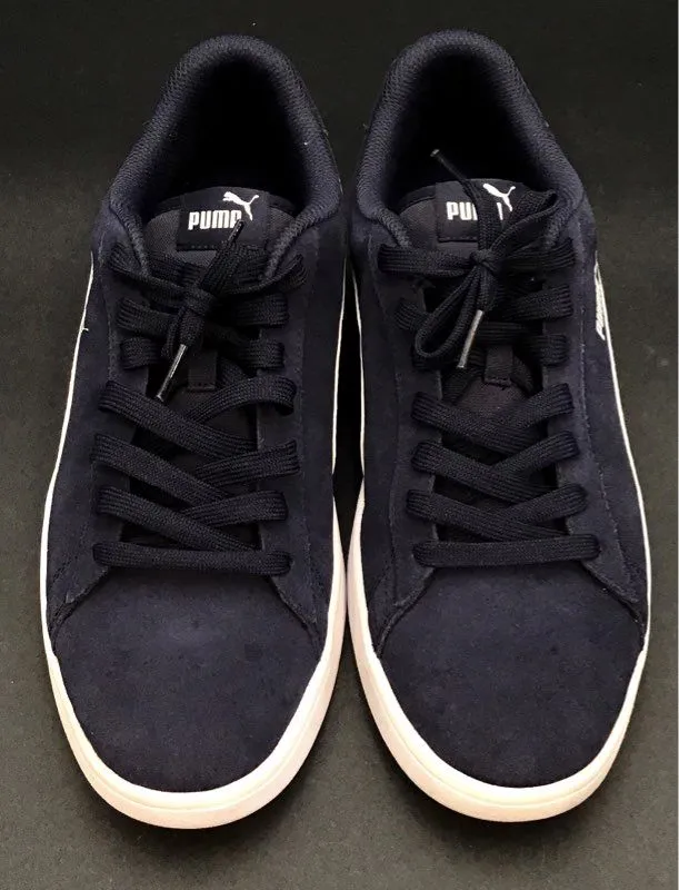 Puma Men's Smash V2 364989-04 Blue Low-Top Athletic Shoes - Size 11