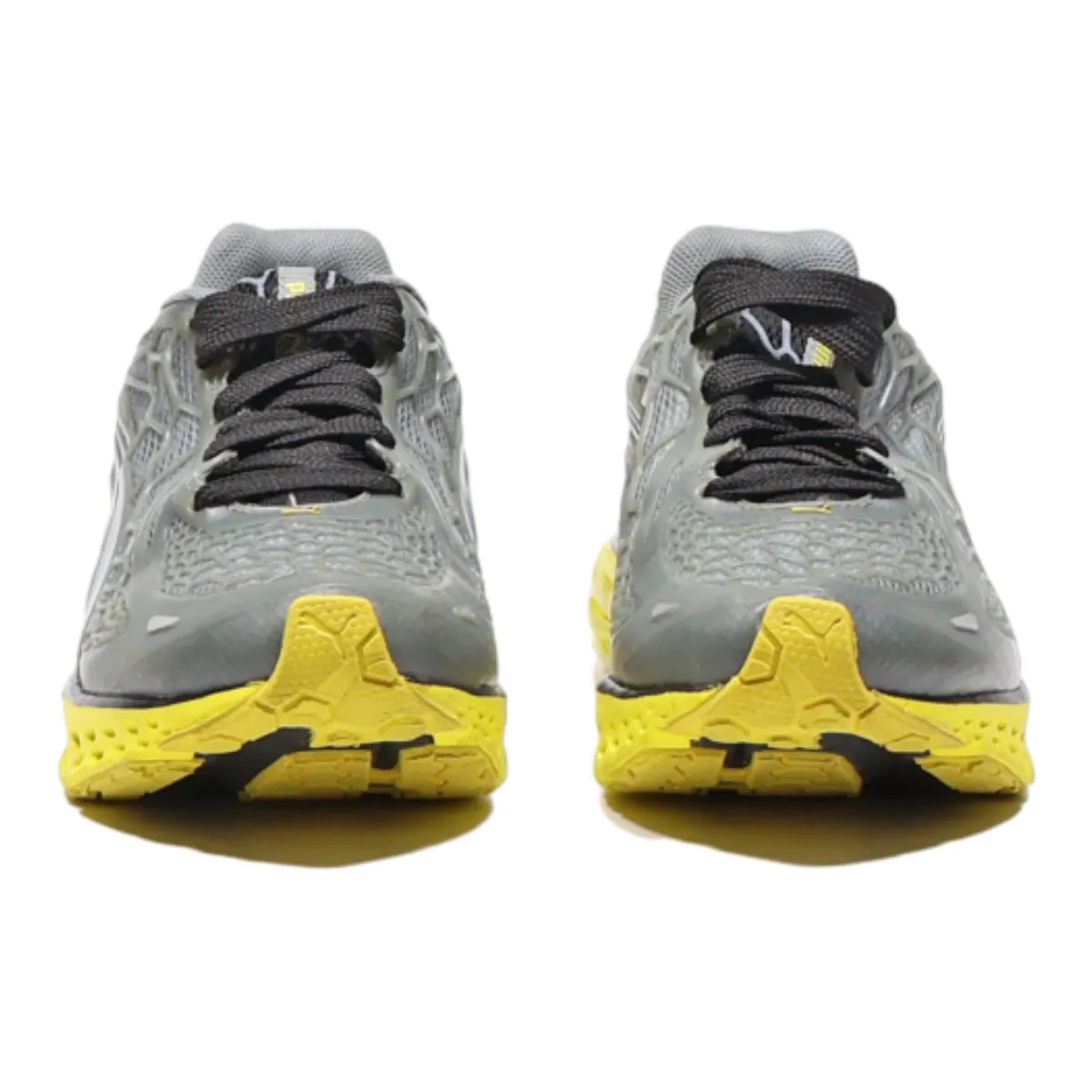 PUMA Sneaker Trainers Grey Synthetic Womens UK 3