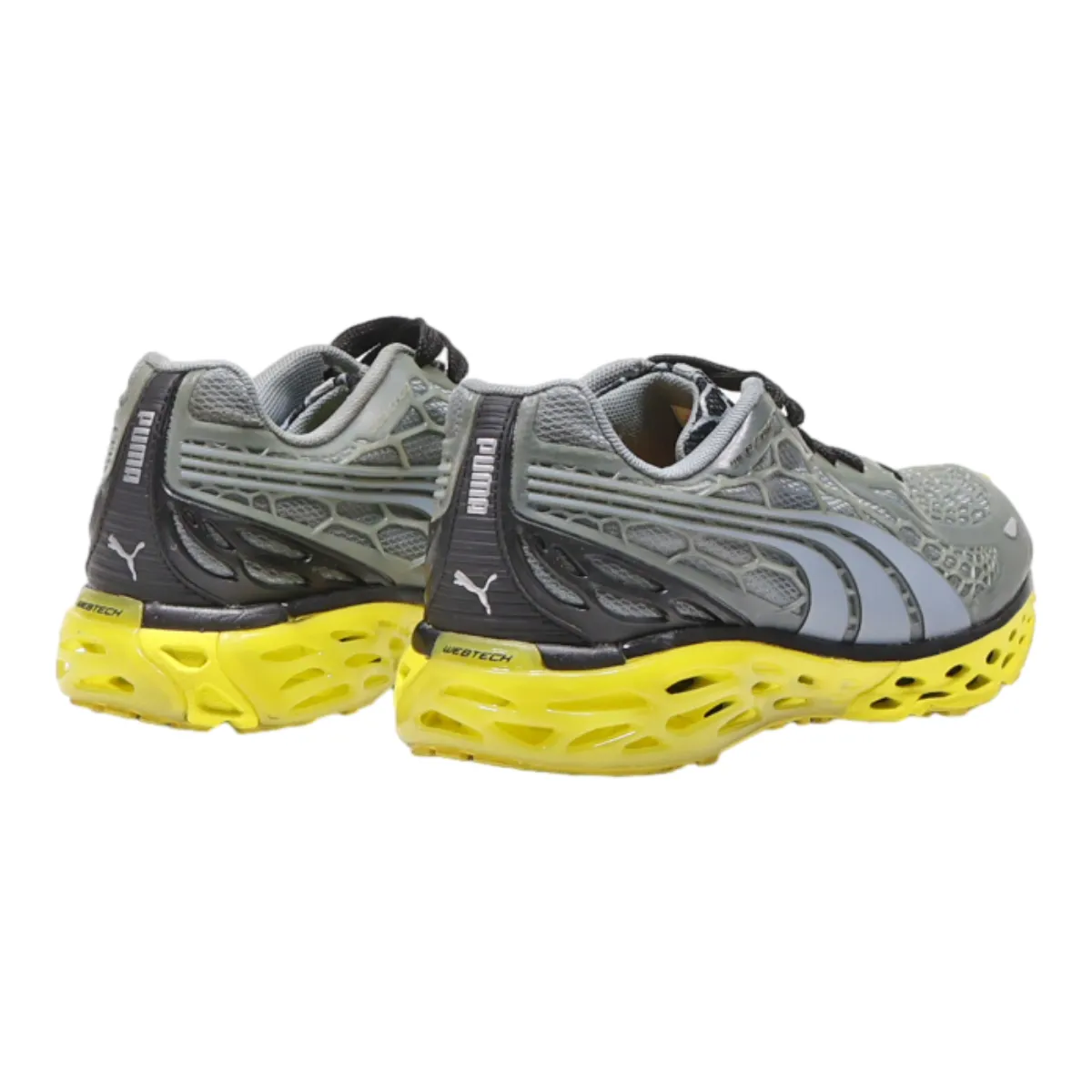 PUMA Sneaker Trainers Grey Synthetic Womens UK 3