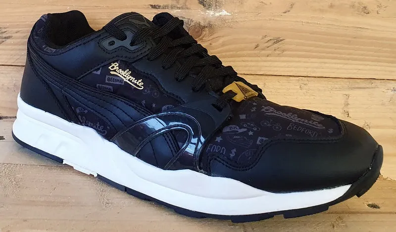 Puma Trinomic Brooklynite Leather Trainers UK8.5/US9.5/EU42.5 359702 05 Black