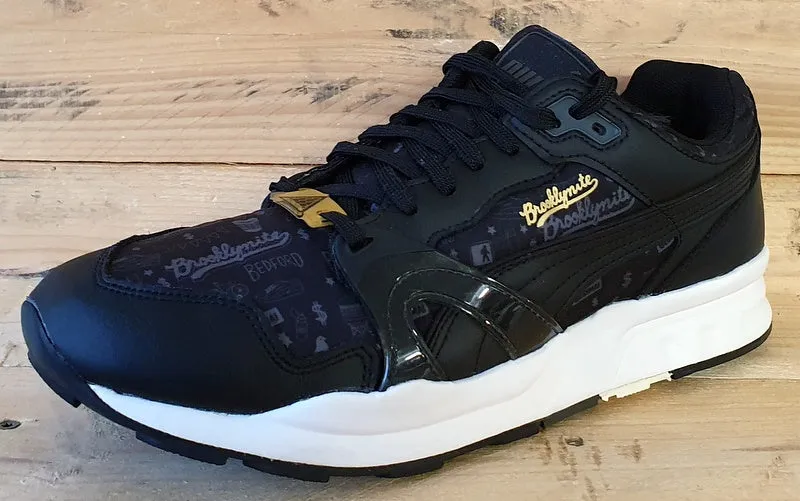 Puma Trinomic Brooklynite Leather Trainers UK8.5/US9.5/EU42.5 359702 05 Black