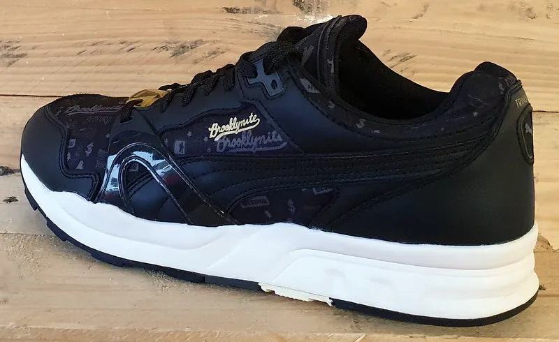 Puma Trinomic Brooklynite Leather Trainers UK8.5/US9.5/EU42.5 359702 05 Black