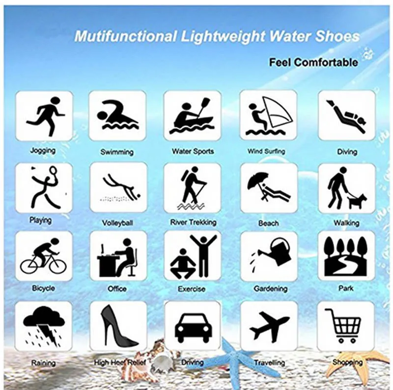 Quick-Dry Water Shoes #Orange