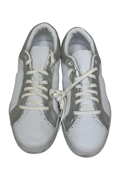 Reebok Womens White & Silver Trainers
