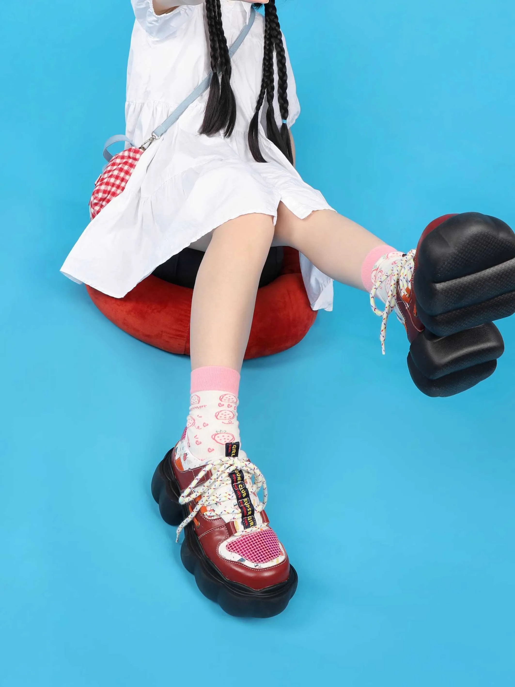 Retro platform shoes【s0000009820】