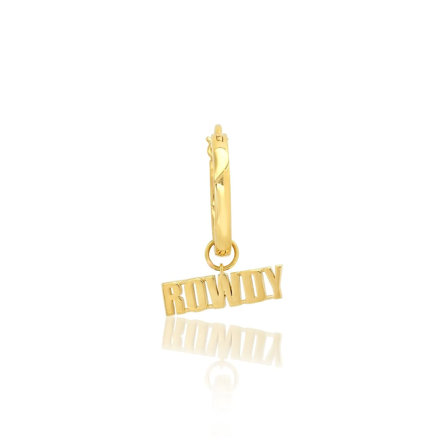 Rowdy Hoop Earring