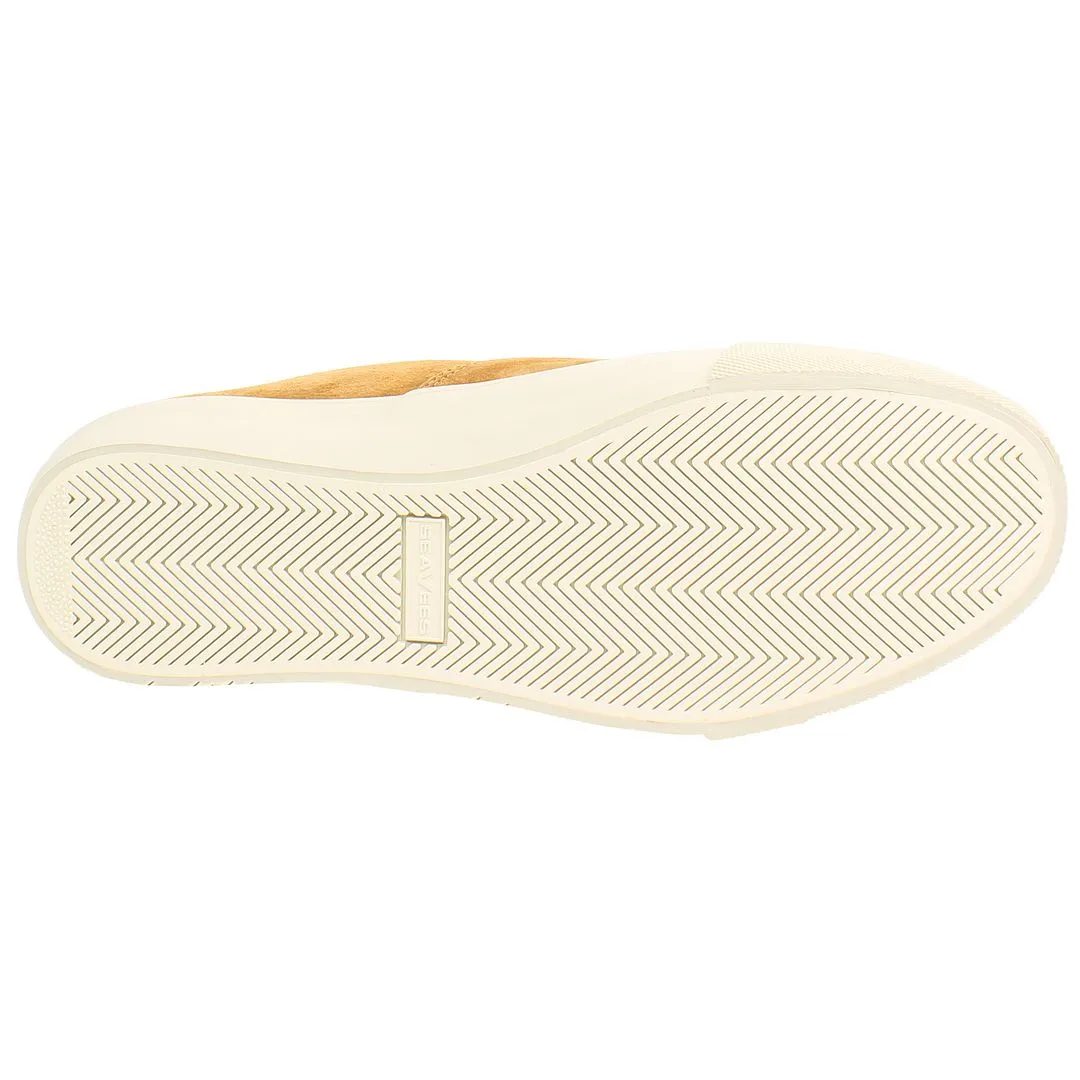 Seavees Legend X Mens Brown Plimsolls
