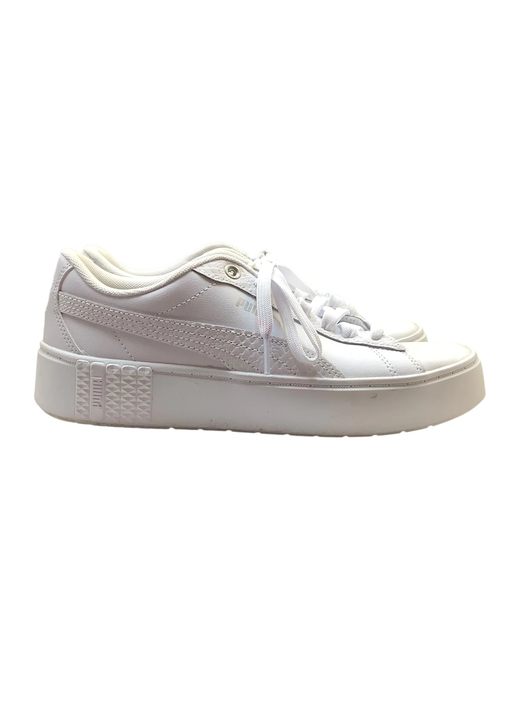 Shoes Athletic By Puma In White, Size: 8.5