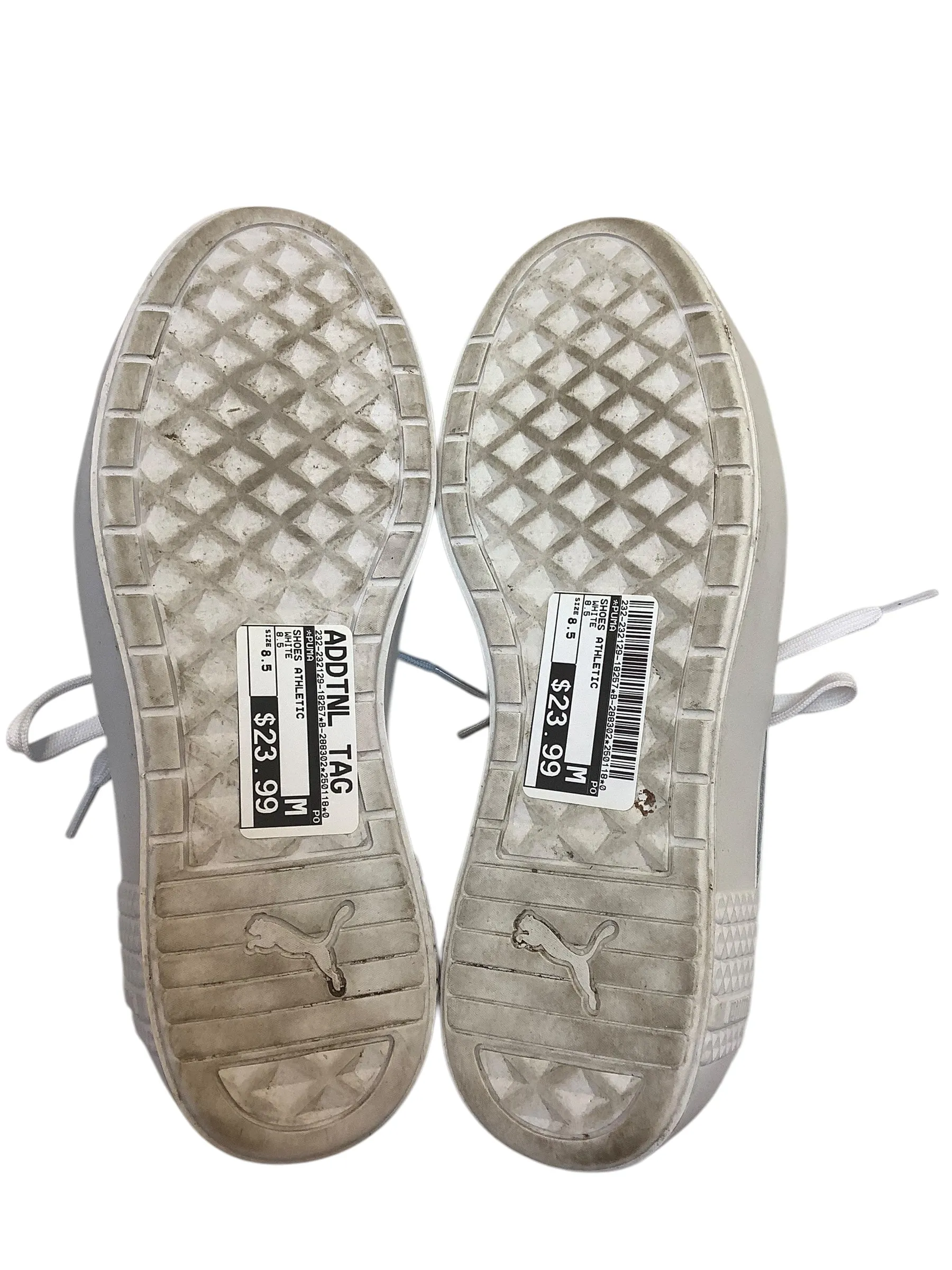 Shoes Athletic By Puma In White, Size: 8.5