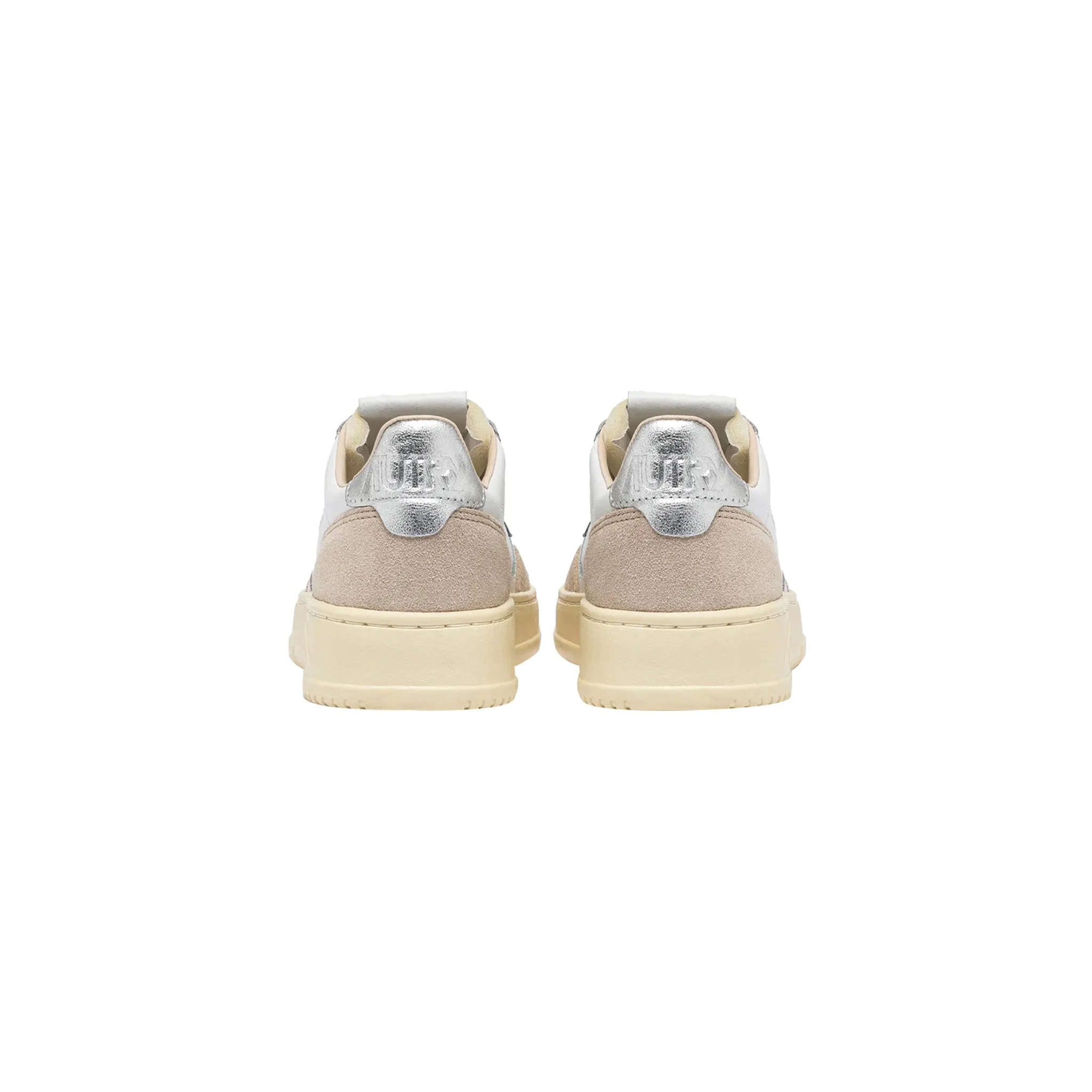 Sneakers Donna Medalist Pelle/Suede dettaglio argento