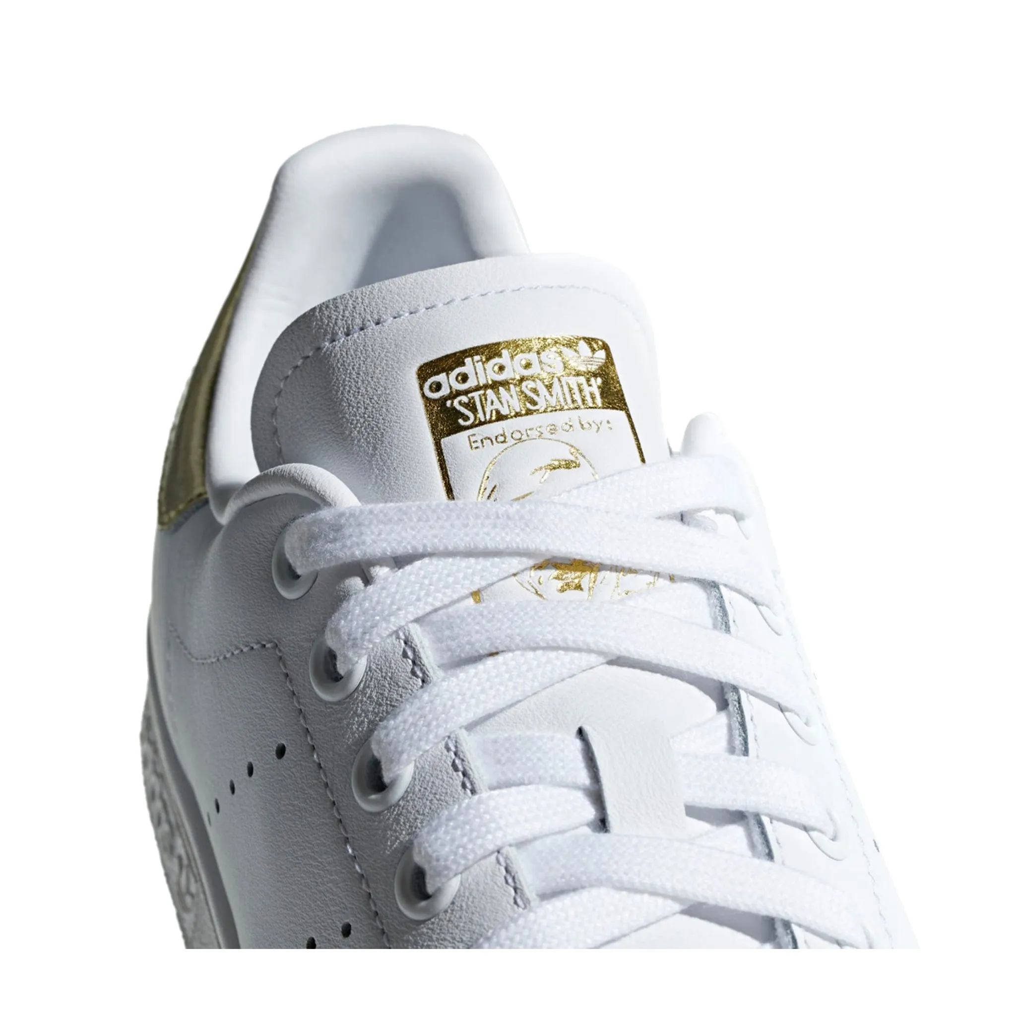 Sneakers Donns Stan Smith Bianco e Oro