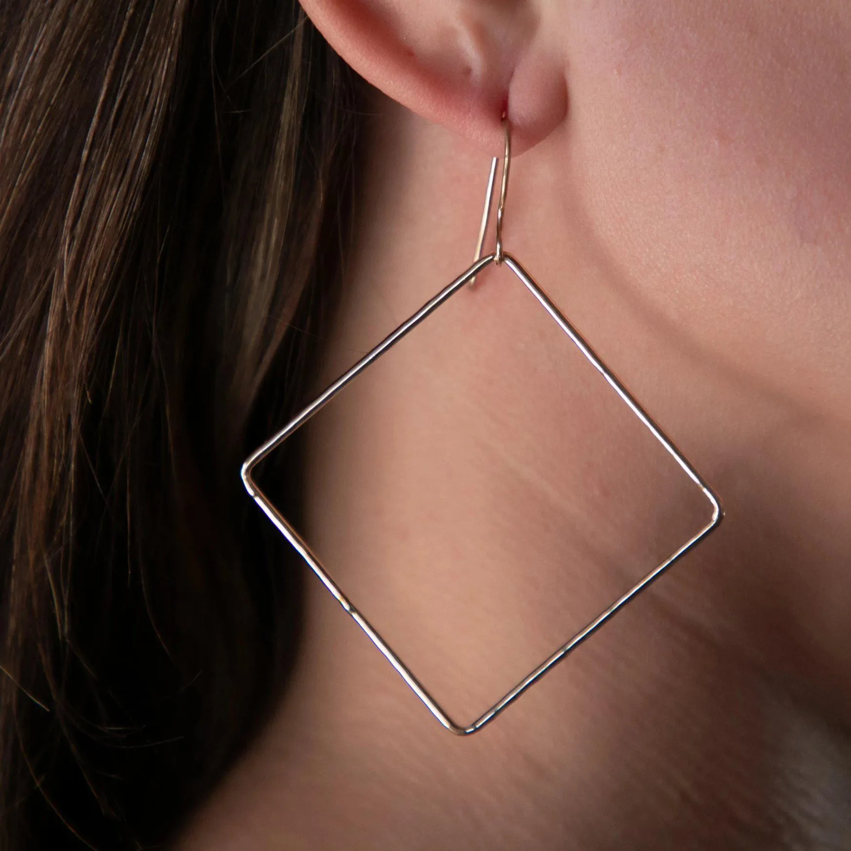 Square Hoop Earrings