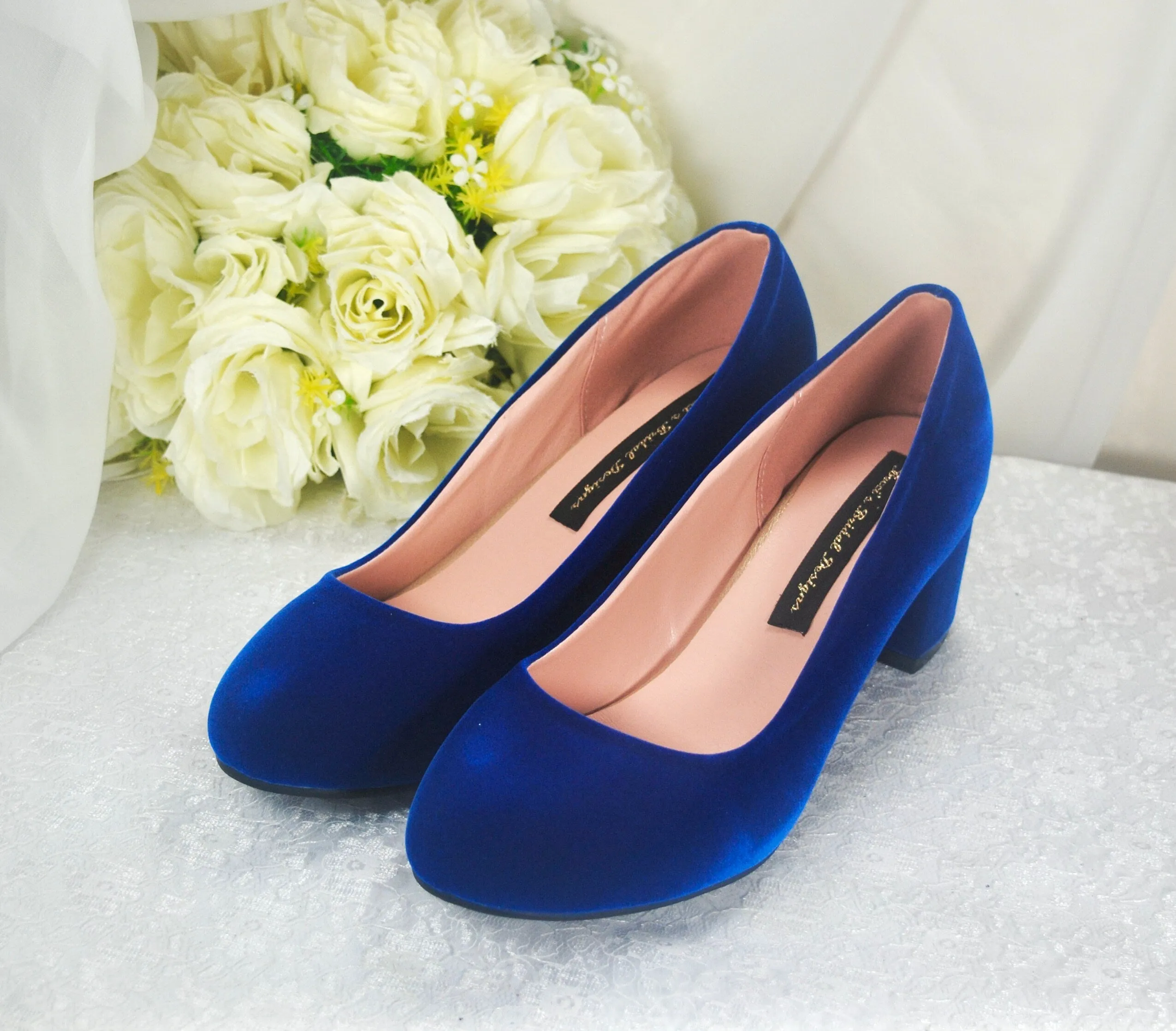 Suede Bridal Shoes