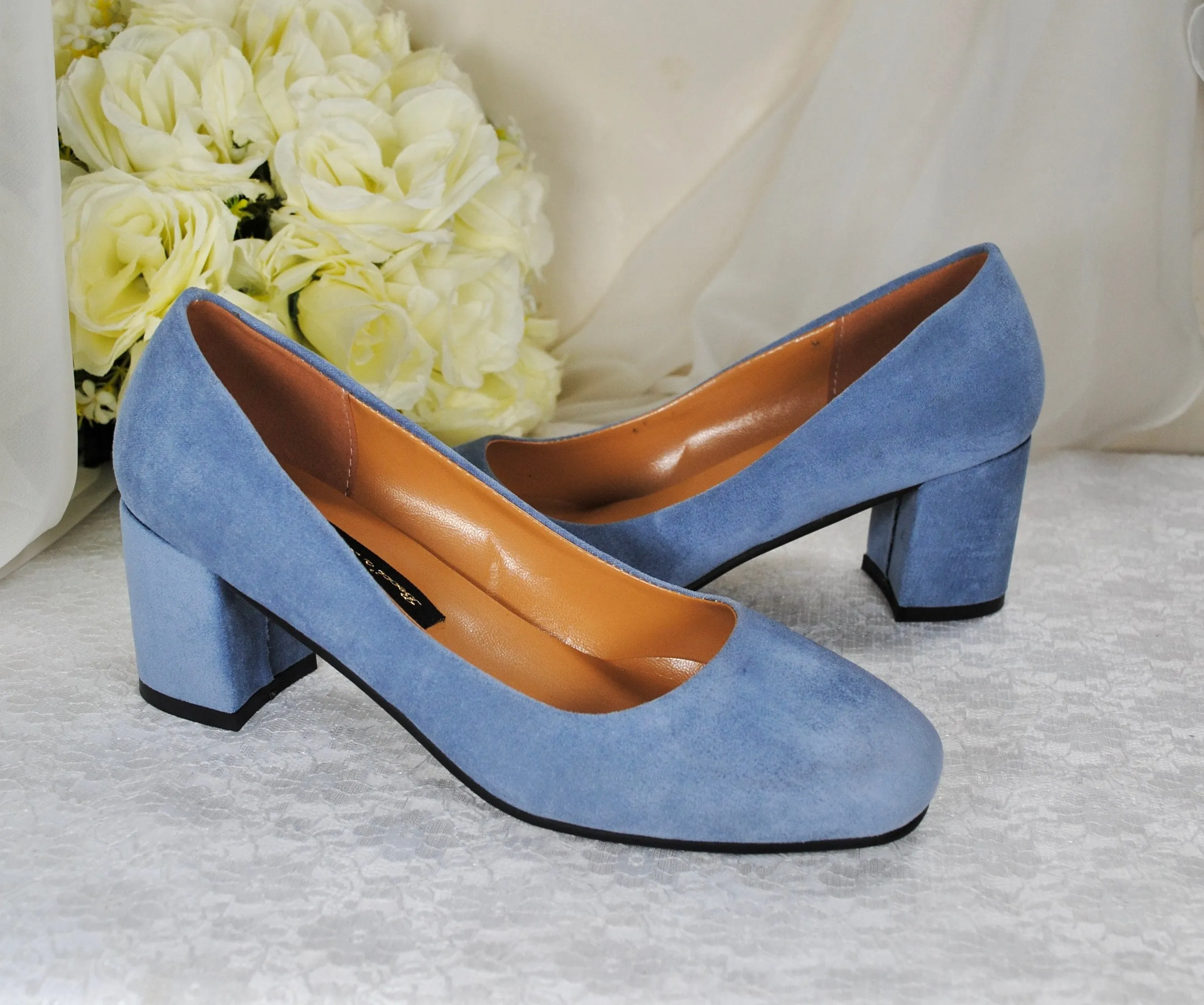 Suede Bridal Shoes