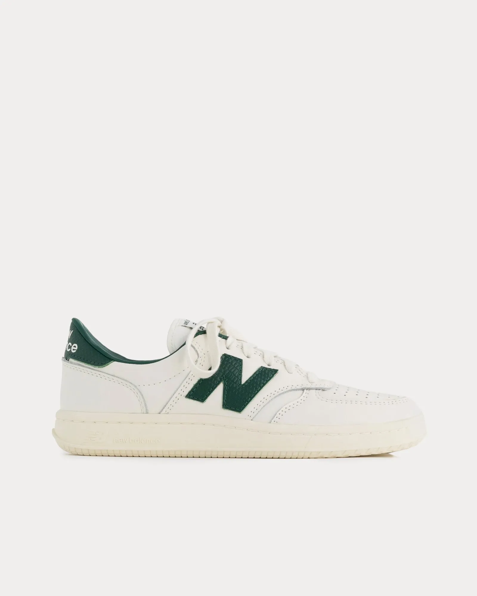 T500 Tennis Oxfords White / Green Low Top Sneakers
