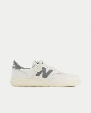 T500 Tennis Oxfords White / Grey Low Top Sneakers