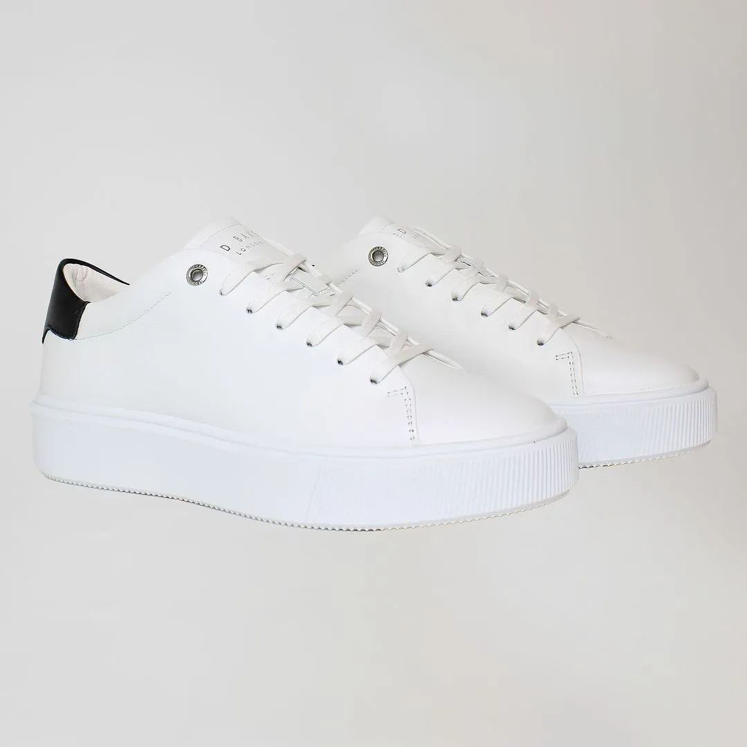 Ted Baker Lornea Magnolia Flower Womens White Platform Trainers NO BOX