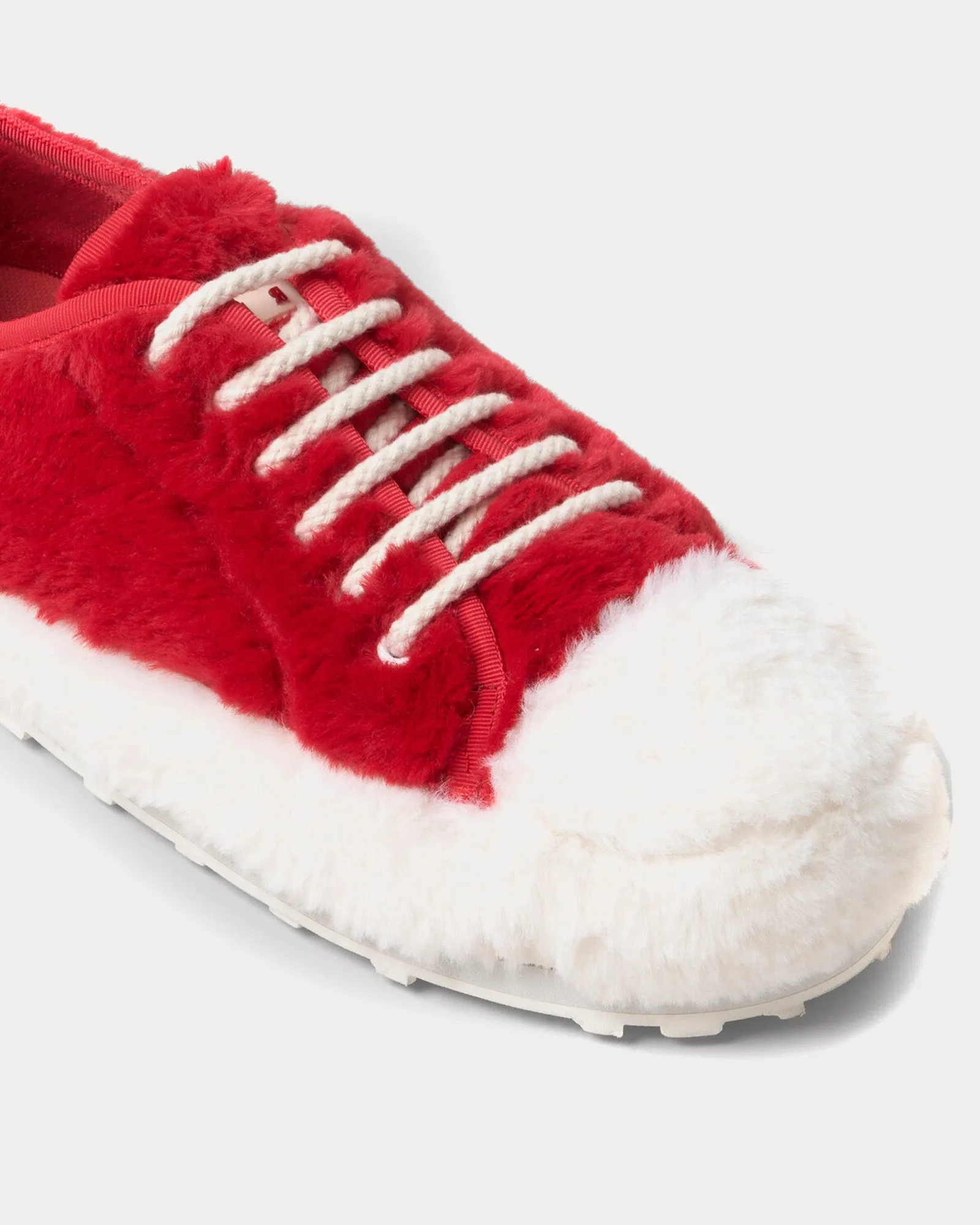 Teddy Tennis Red / White Low Top Sneakers