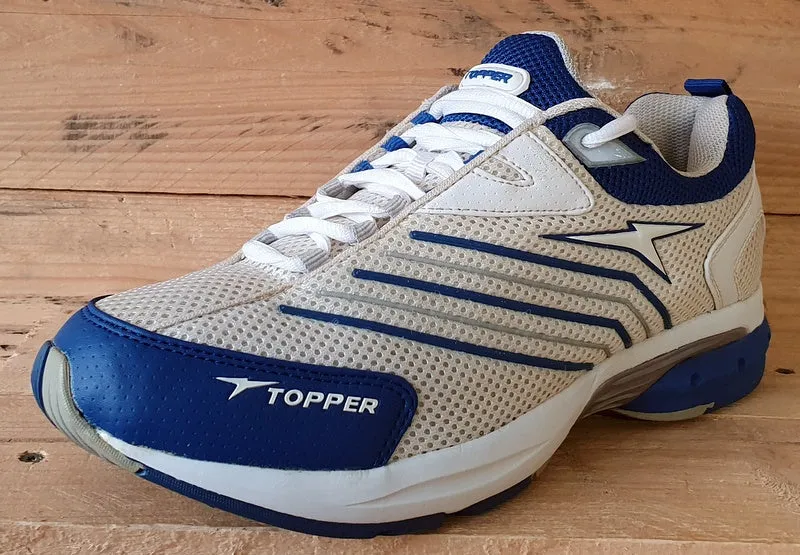 Topper Flash Low Textile Trainers UK8.5/US10/EU42 49890 Blue/White/Grey
