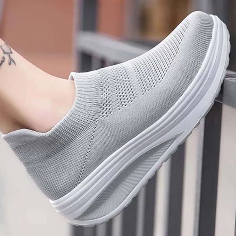 Vanccy - Cloud Wedge Sneakers