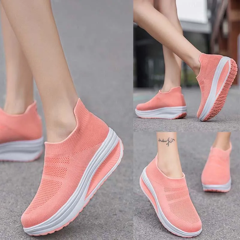 Vanccy - Cloud Wedge Sneakers