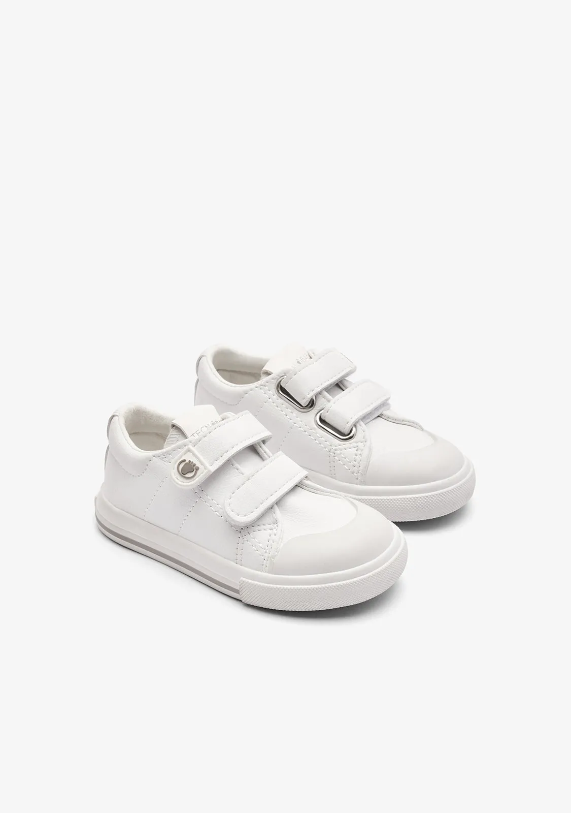 White Basic Respectful Sneakers