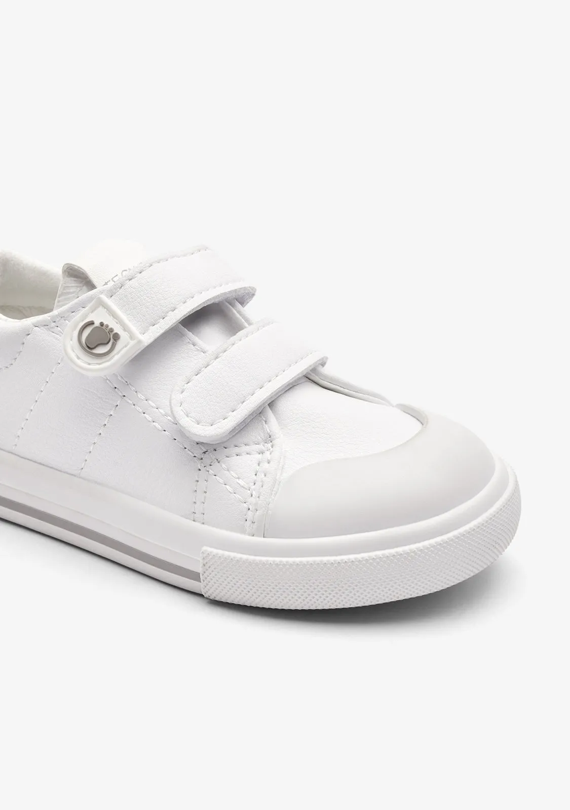 White Basic Respectful Sneakers