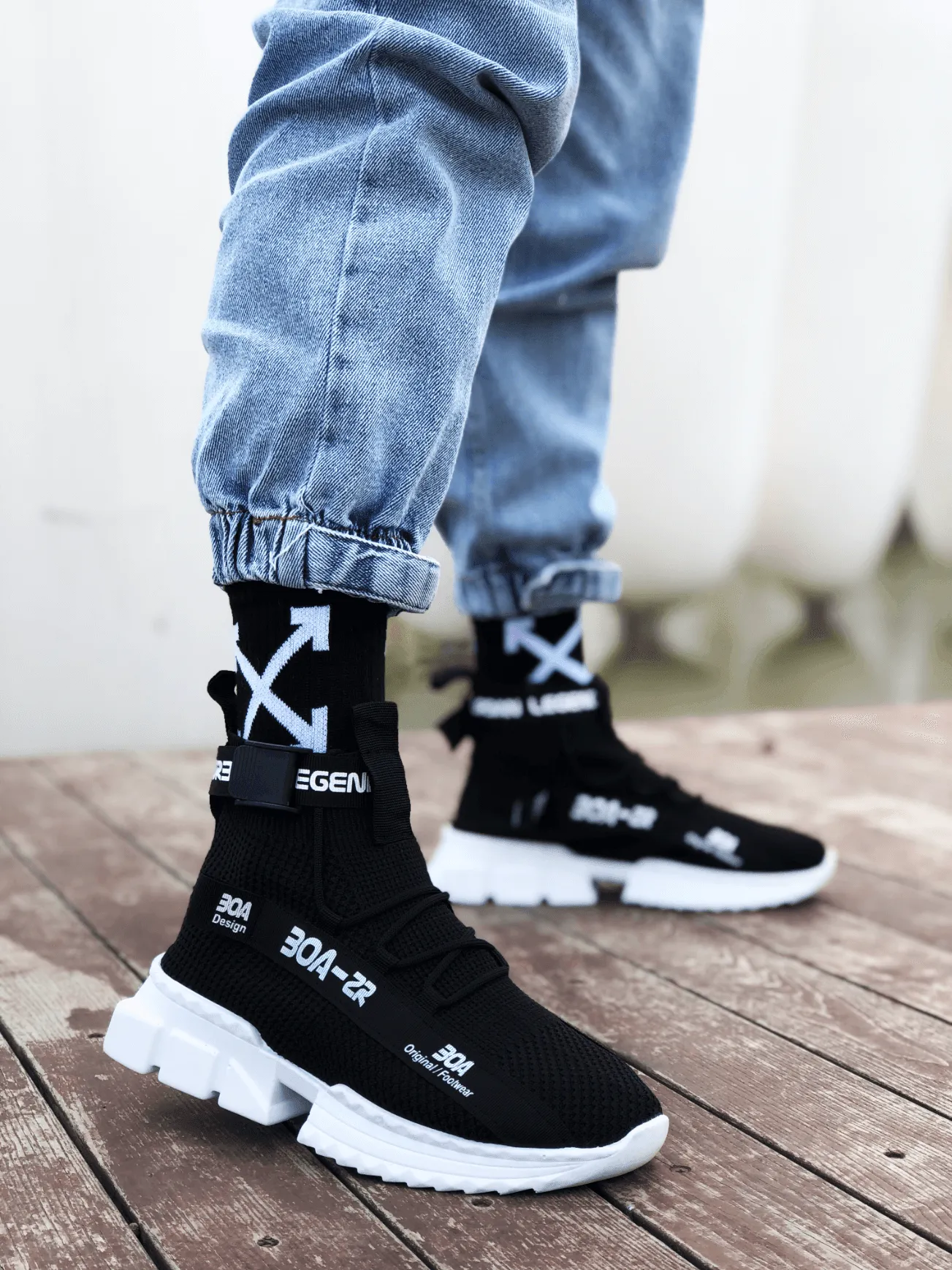 Zr-x700 Men's Style Black Color Sports Shoes